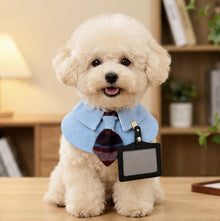 Academy Blue Shirt Pet Bib view 3