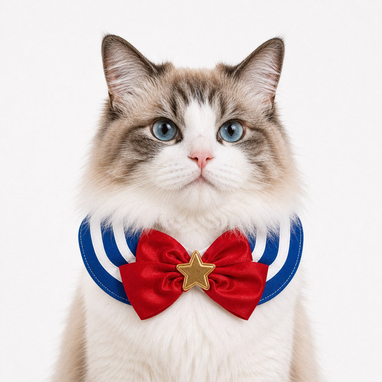 LuluPengu adjusted primary certificate photo: bowknot-pet-bib