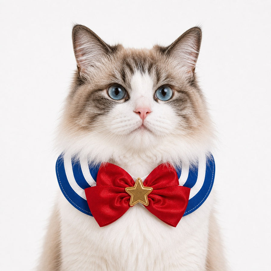 LuluPengu adjusted primary certificate photo: bowknot-pet-bib