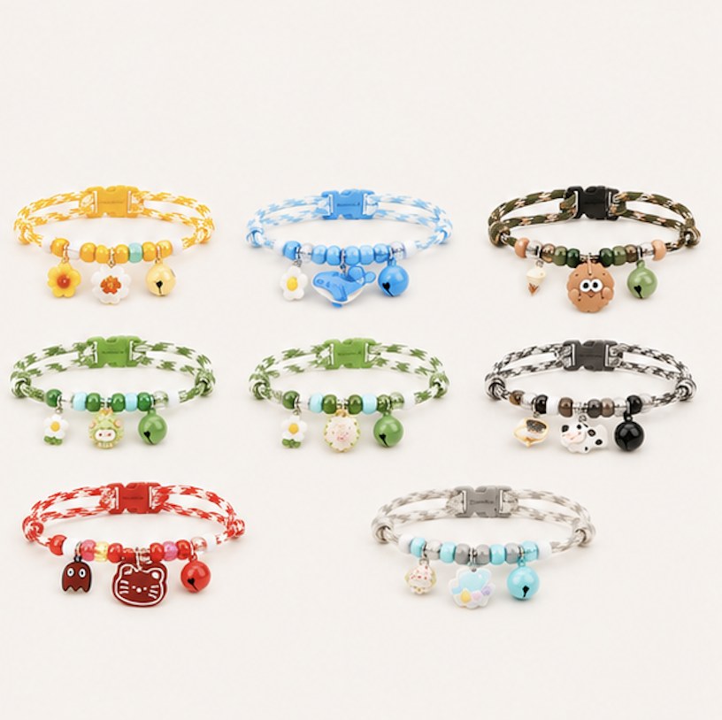 Colorful Pet Collar styles overview