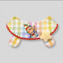 Colorful Plaid Star Pet Bib view 2