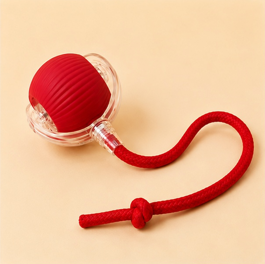 red electric kitten toy for indoor cats