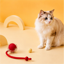 red electric kitten toy for indoor cats - view 2