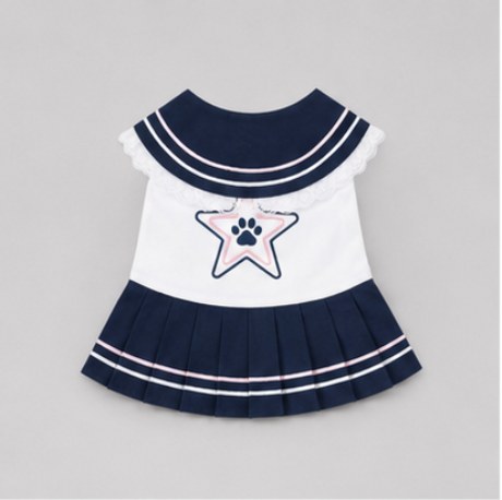 pet sailor outfit for dogs and cats - view 2