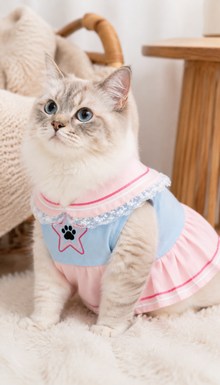 LuluPengu clothing gallery scene GPT replacement: pet-sailor-outfit: 4场景图.png