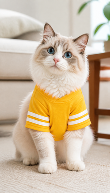 LuluPengu clothing gallery scene GPT replacement: pet-sport-outfit: 5产品场景图.png