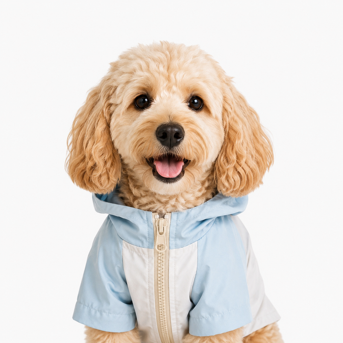LuluPengu clothing certificate photo: pet-windbreaker-jacket: 证件照.png