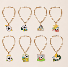 summer football charm necklace for pets - view 3