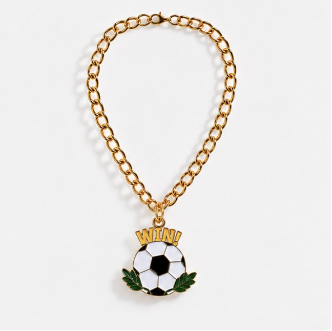 LuluPengu gallery product: summer-football-pet-charm-necklace: 1产品主图.png