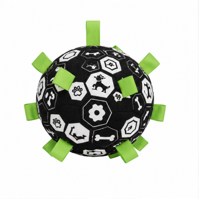 football themed pet toy for dogs and cats