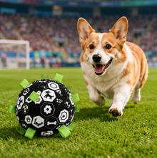 football themed pet toy for dogs and cats - view 2
