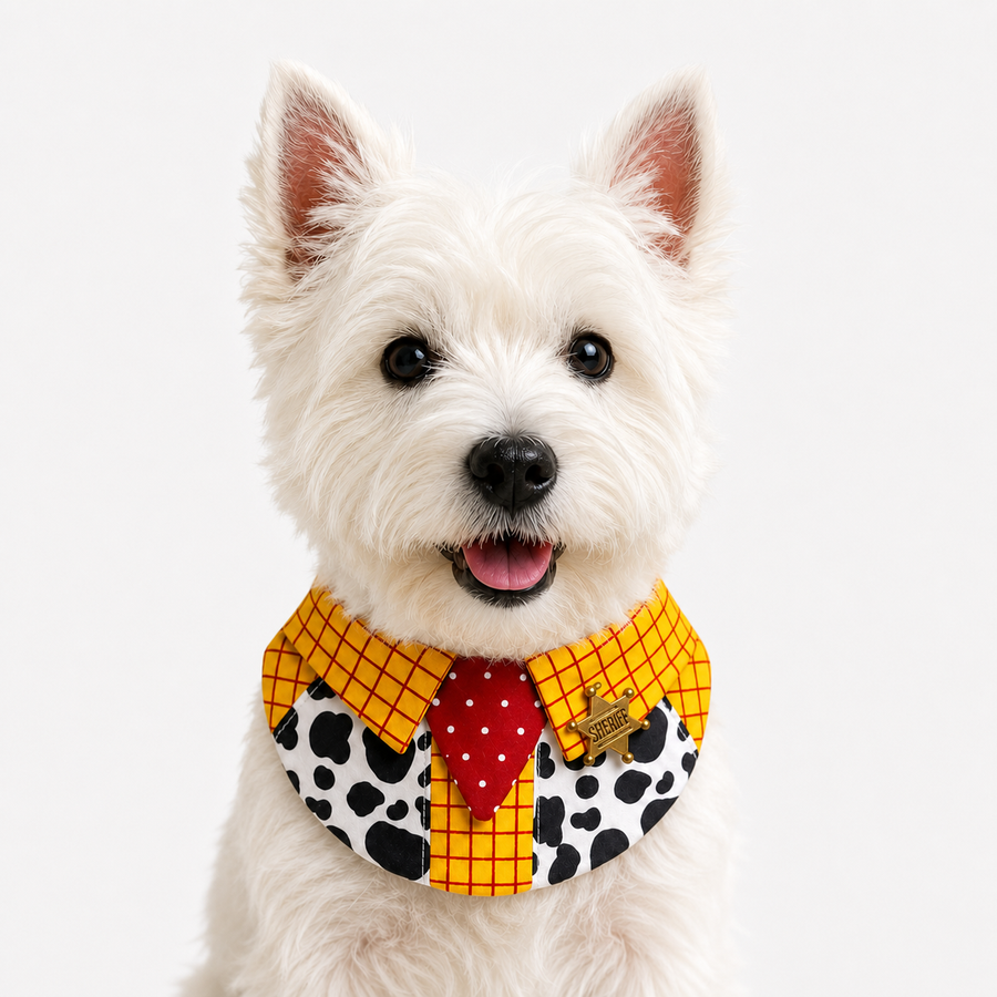 LuluPengu adjusted primary certificate photo: yellow-plaid-pet-bib