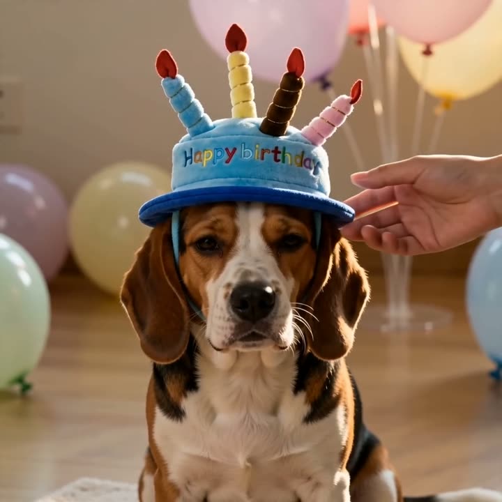 Pet Birthday Hat video cover