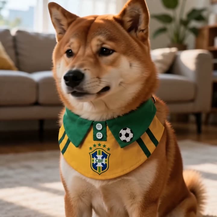 Summer Football Pet Bib video cover