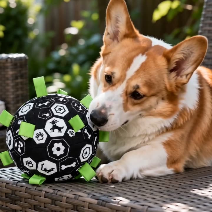 Fußball-Haustierspielzeug für den Sommer video cover